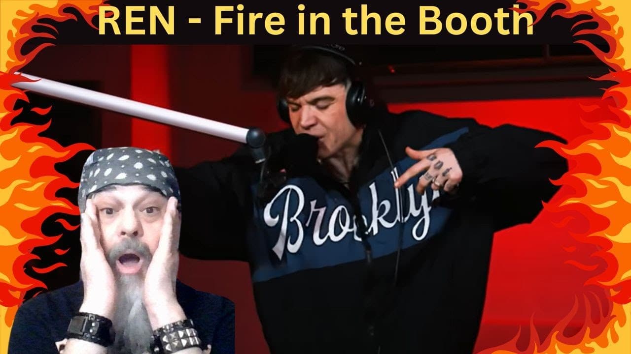 THIS WAS FIRE! - REN GOES HARD ON THIS ONE WOW! -Metal Dude - (REACTION)- REN - Fire in the Booth 🇬🇧