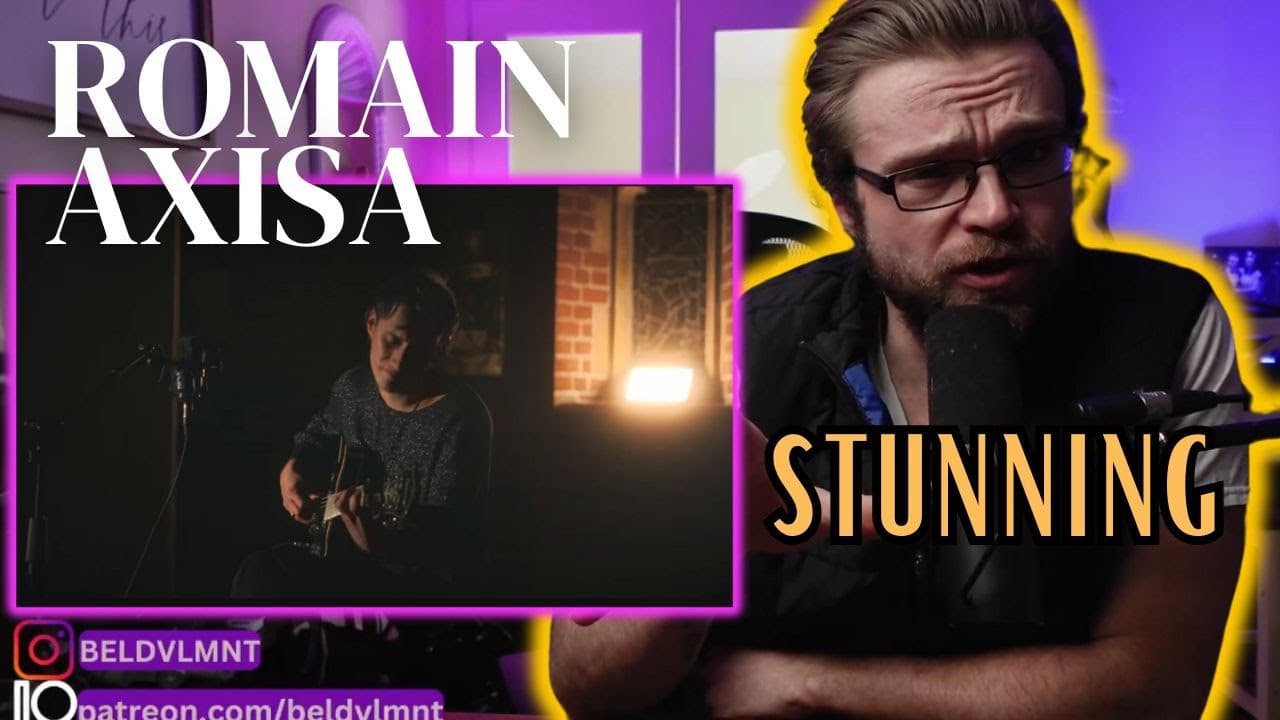ROMAIN AXISA - TIME AFTER TIME (Live at St Augustine's Chapel) | REACTION