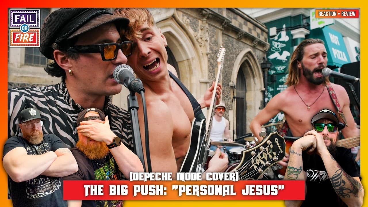 Goin to CHURCH! The Big Push: "Personal Jesus" (Depeche Mode Cover) Reaction & Review