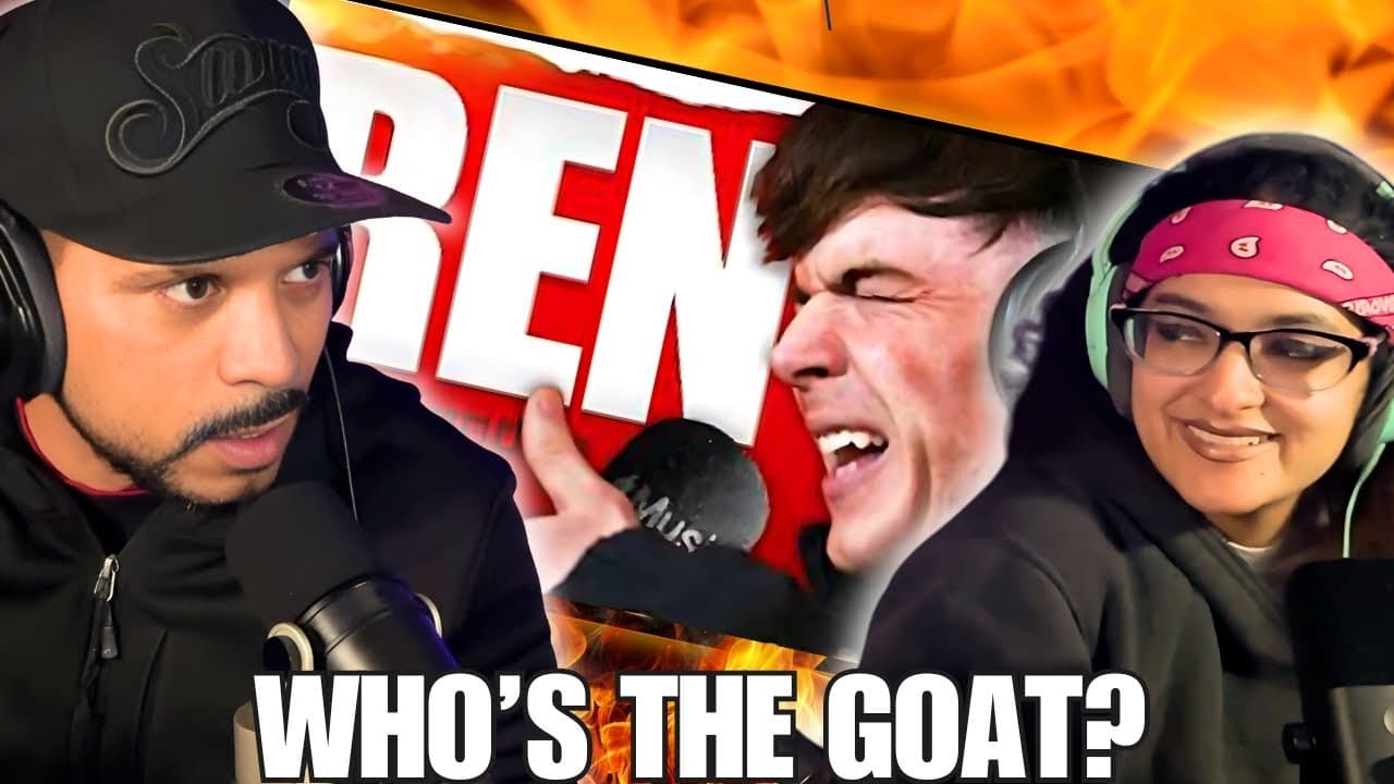 REN “Fire in the Booth! Bri went crazy...On this one (ROM Reaction)