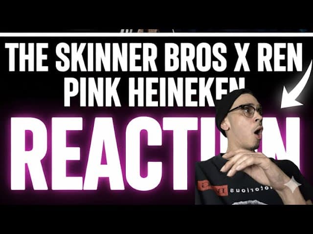 SO MUCH EMOTION!!! | @theskinnerbrothers X @RenMakesMusic PINK HEINEKEN(REACTION)