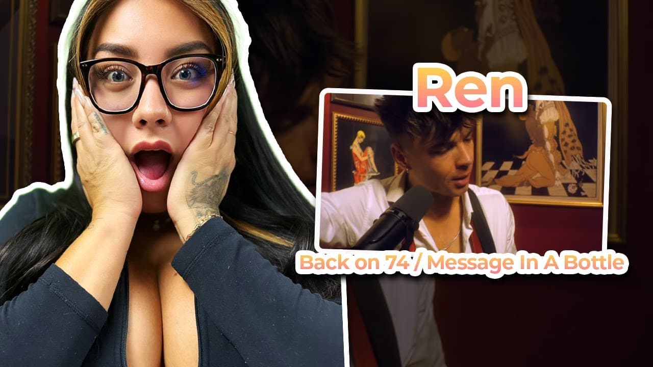 American Girls FIRST Reaction to Ren - Back on 74 / Message In A Bottle