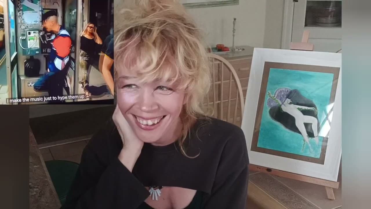 Ivy Reacting to Ren I'M LOSING IT (FISHER)