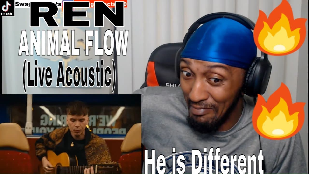 REN IS A DIFFERENT KINDA ANIMAL | Ren - Animal Flow (live acoustic) REACTION