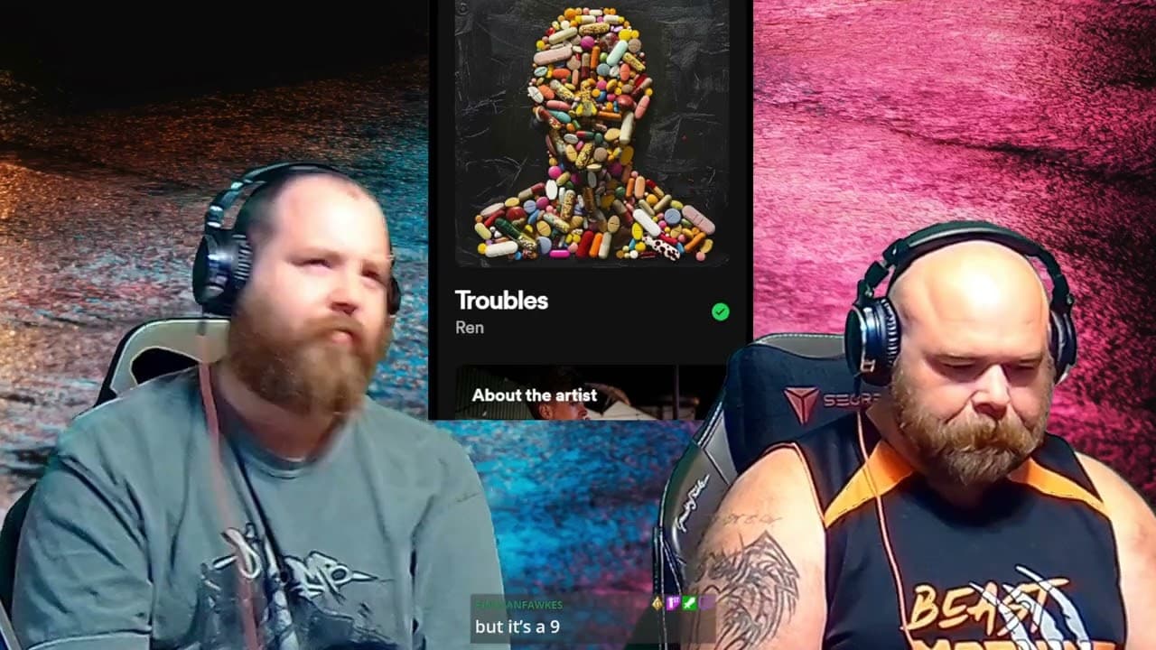 Ren - Troubles | A 2 Bois, 1 Brain Cell Reaction!