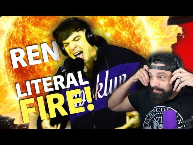 Gen X First Time Hearing Ren - Fire In The Booth REACTION ( NO PAUSES )