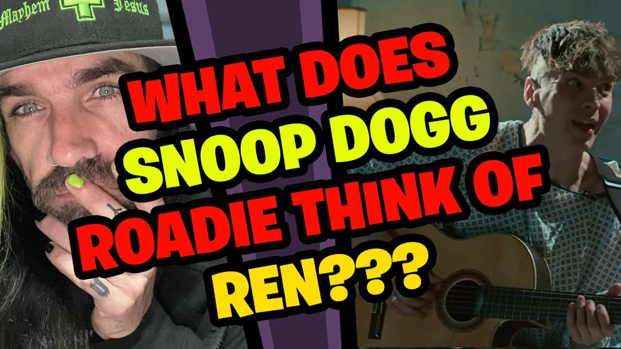 SNOOP DOGG Roadie Reacts to REN!