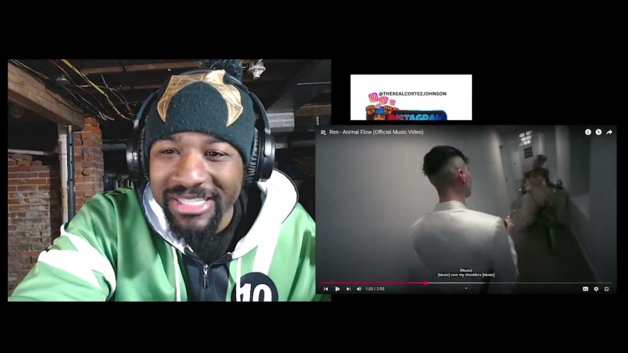 REN HAVING FUN AND DROPPING TALKS!!! ANIMAL FLOW REACTION