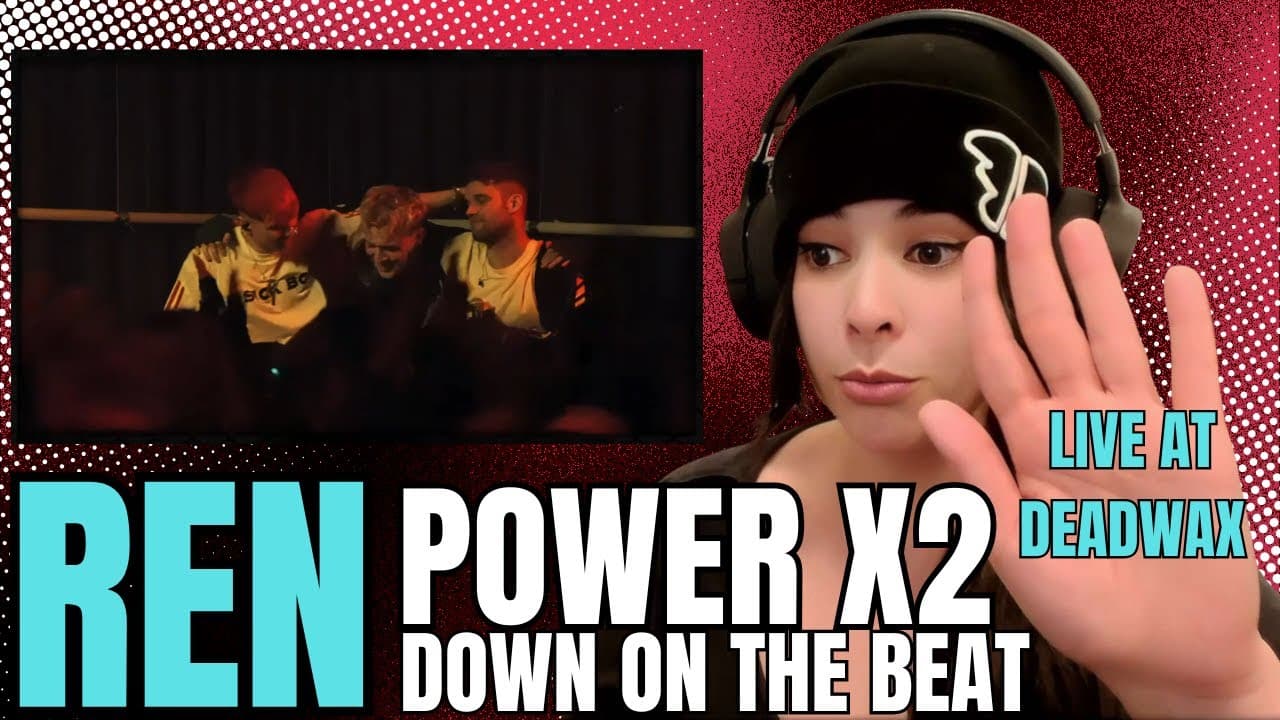 🎧 Ren BLEW ME AWAY with Power & Down on the Beat – LIVE @ Deadwax Reaction!  ⚡