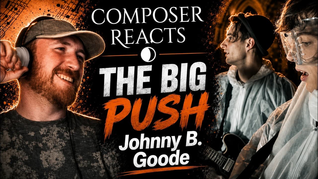 Composer Reacts to The Big Push - Johnny B. Goode (Chuck Berry cover)