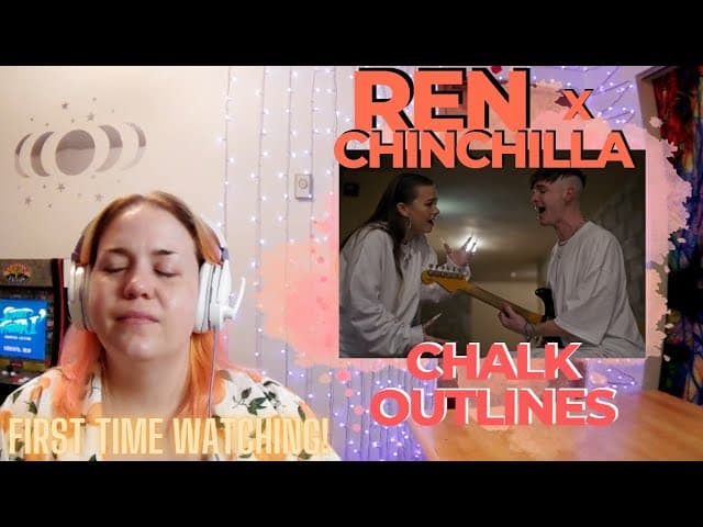 *Opera singer's first time watching!* - REN x Chinchilla - Chalk Outlines (live) - Gooble Reacts!