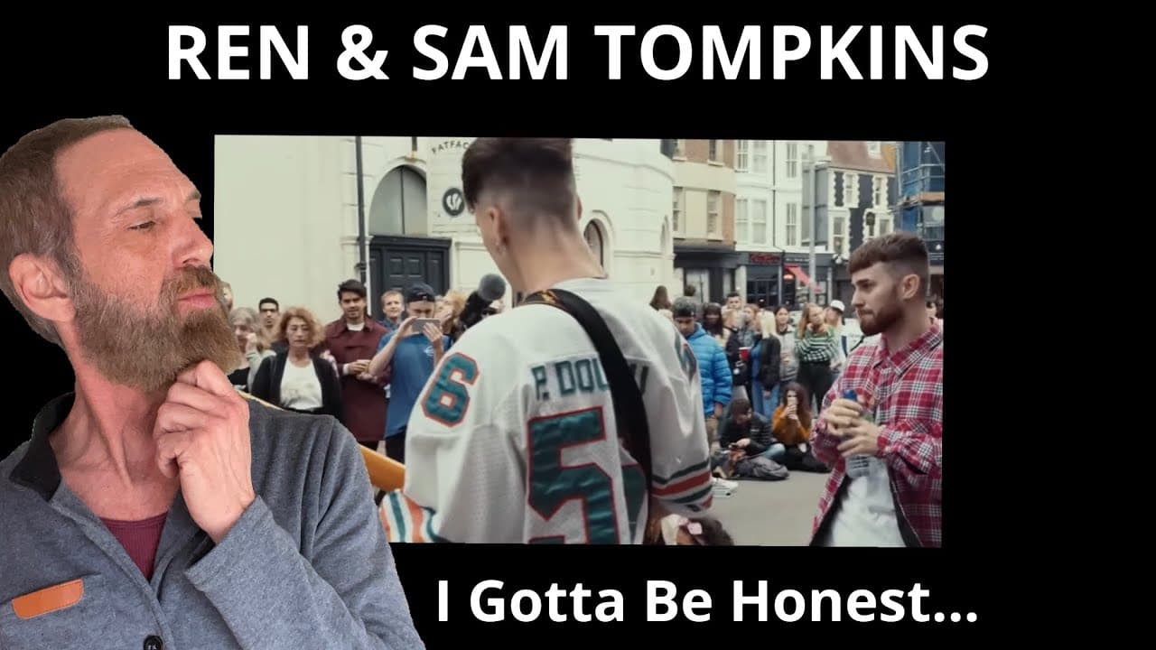 REN & SAM TOMPKINS...WALKING ON THE MOON/NO DIGGITY__PRO GUITARIST REACTS