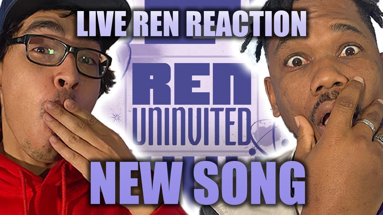 NEW SET UP! Blind Reaction To NEW Ren! Listening to Uninvited! Ren or Juice Wrld?