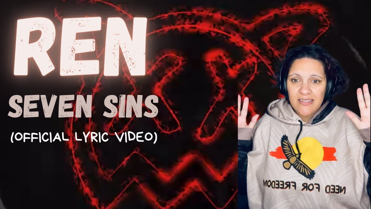 CROW reacts to REN - Seven Sins (offical lyric video) The Lyric master is at it again 🤯🔥🔥🔥🙌🏽
