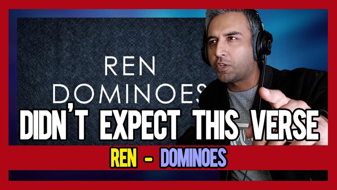 PAKISTANI RAPPER REACTS to Ren - Dominoes (Official Lyric Video)