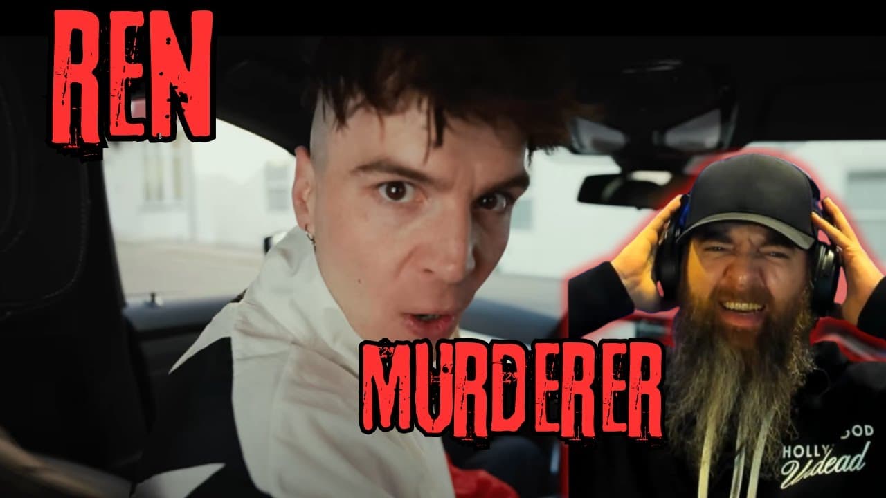 Ren - Murderer MUSIC VIDEO REACTION!