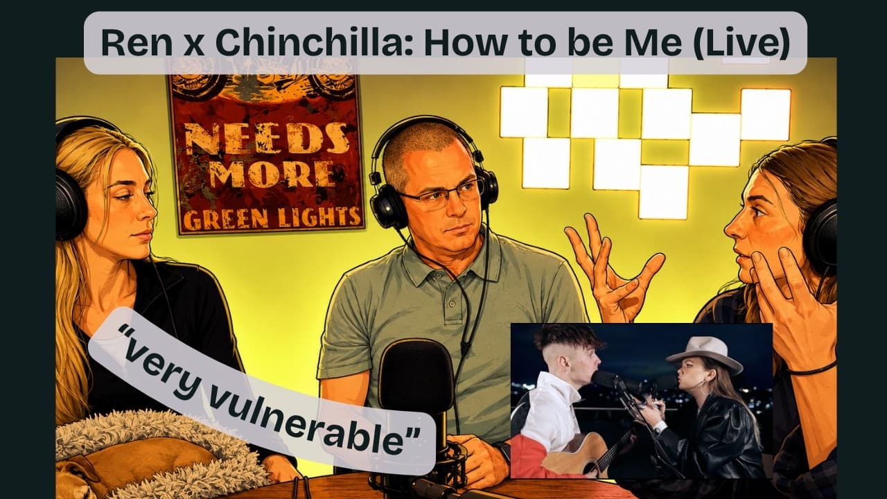 Dad and Daughters Experience Ren x Chinchilla: How to be Me (Live) #33yearsapart #renmakesmusic