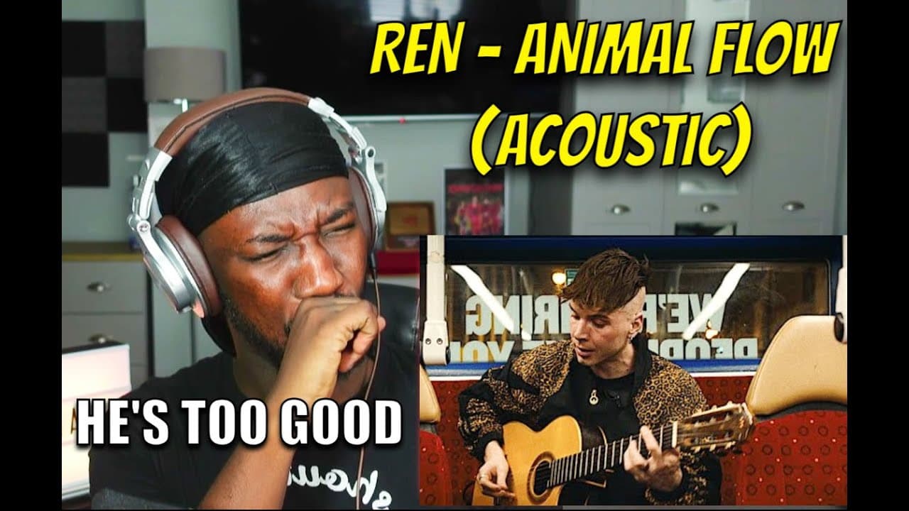 Ren - Animal Flow (live acoustic) | REACTION