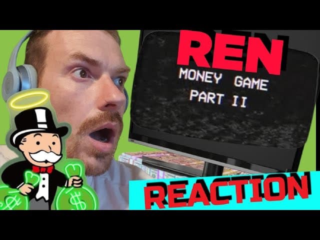 🤔How does REN do this??? 😱Money Game pt2 (REACTION)