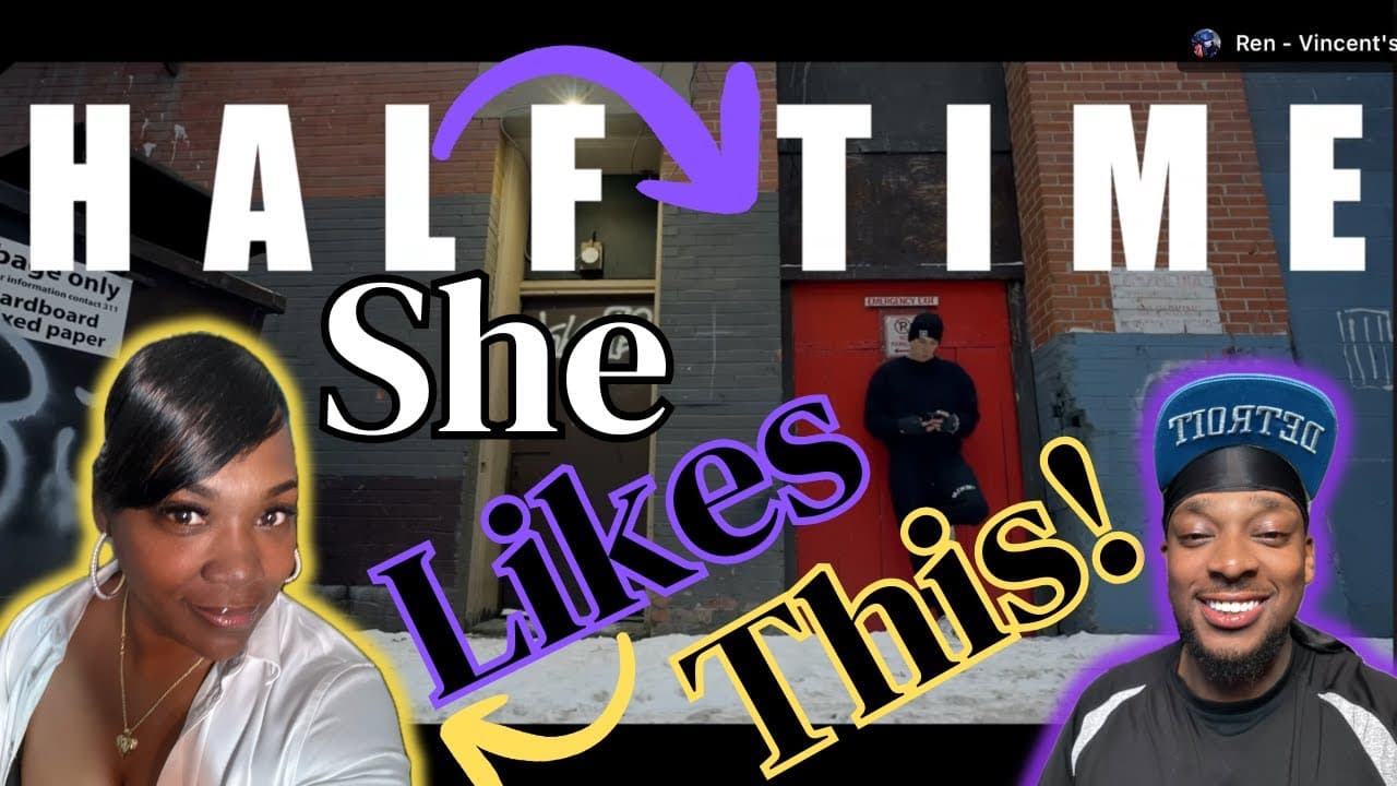 MY MOM'S FIRST TIME HEARING Ren - Halftime ( Nas Retake ) Reaction!!