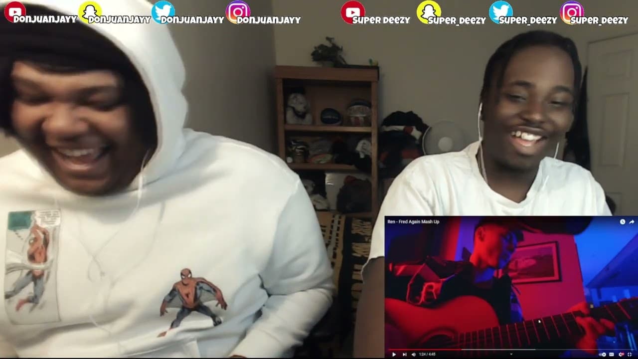 HE'S SO TALENTED BRO!!!! BLOODLINE Reacts to REN - FRED AGAIN MASH UP