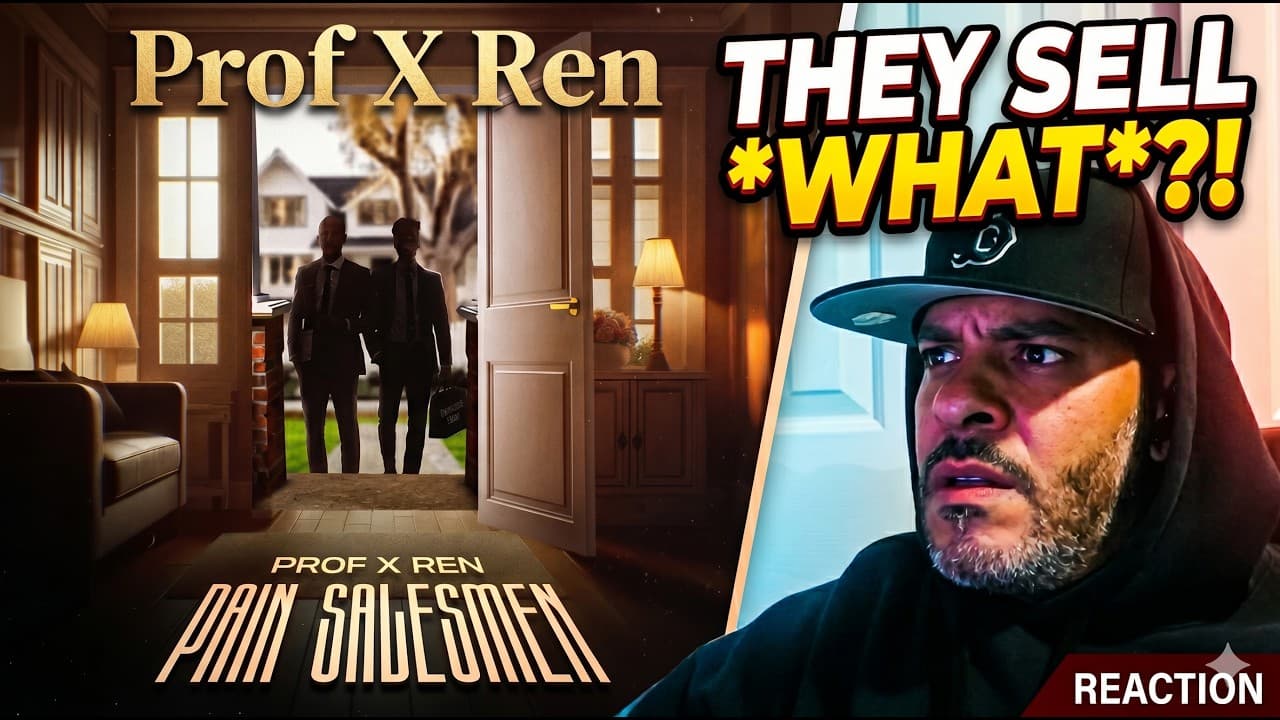 PROF - Pain Salesmen feat  ‪@RenMakesMusic‬ Official Audio REACTION by Perry3xStudios