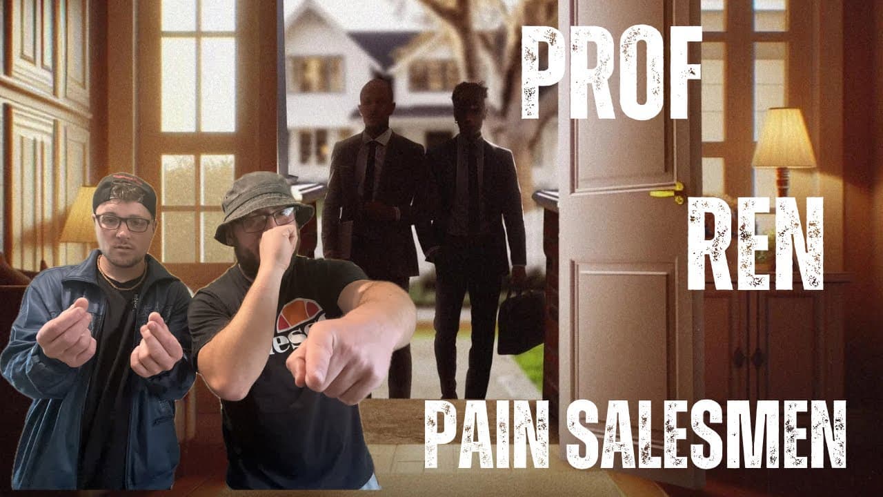 PAIN SALESMEN - PROF & REN (UK Independent Artists React) OOOH THEY SMASHED THIS TRACK!