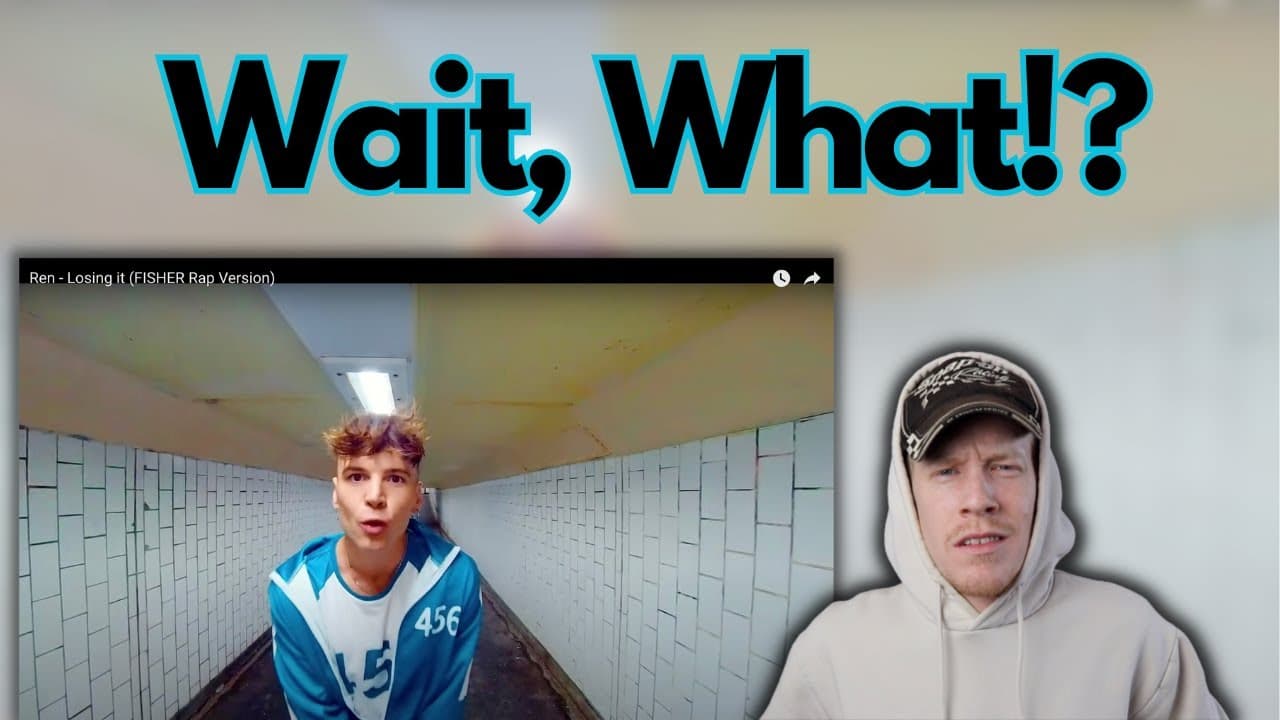 Electronic!? Ren - Losing It - Fisher Rap Retake - REACTION #renreaction