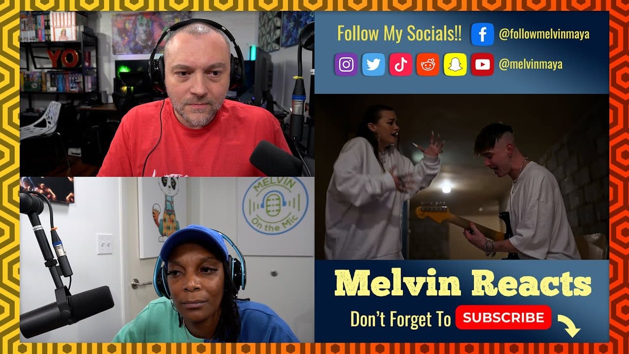 Rachael Jai Reacts To Ren X Chinchilla - Chalk Outlines (live) | V864