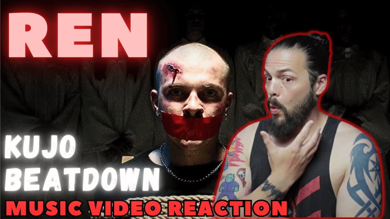 Ren - KUJO BEAT DOWN - First Time Reaction