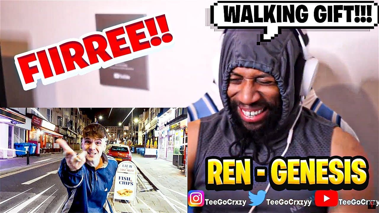 UK WHAT UP🇬🇧!!! THIS WAS TOO EASY!!! Ren - Genesis (REACTION)