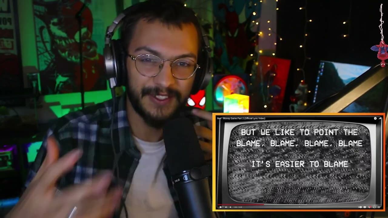 Musician REACTS to Ren - Money Game Part 2 (Official Lyric Video)