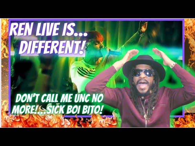 Ren - The Sick Boi Live at Dead Wax (Full Video) | Ren LIVE is SOMETHING else MAN! | Reaction