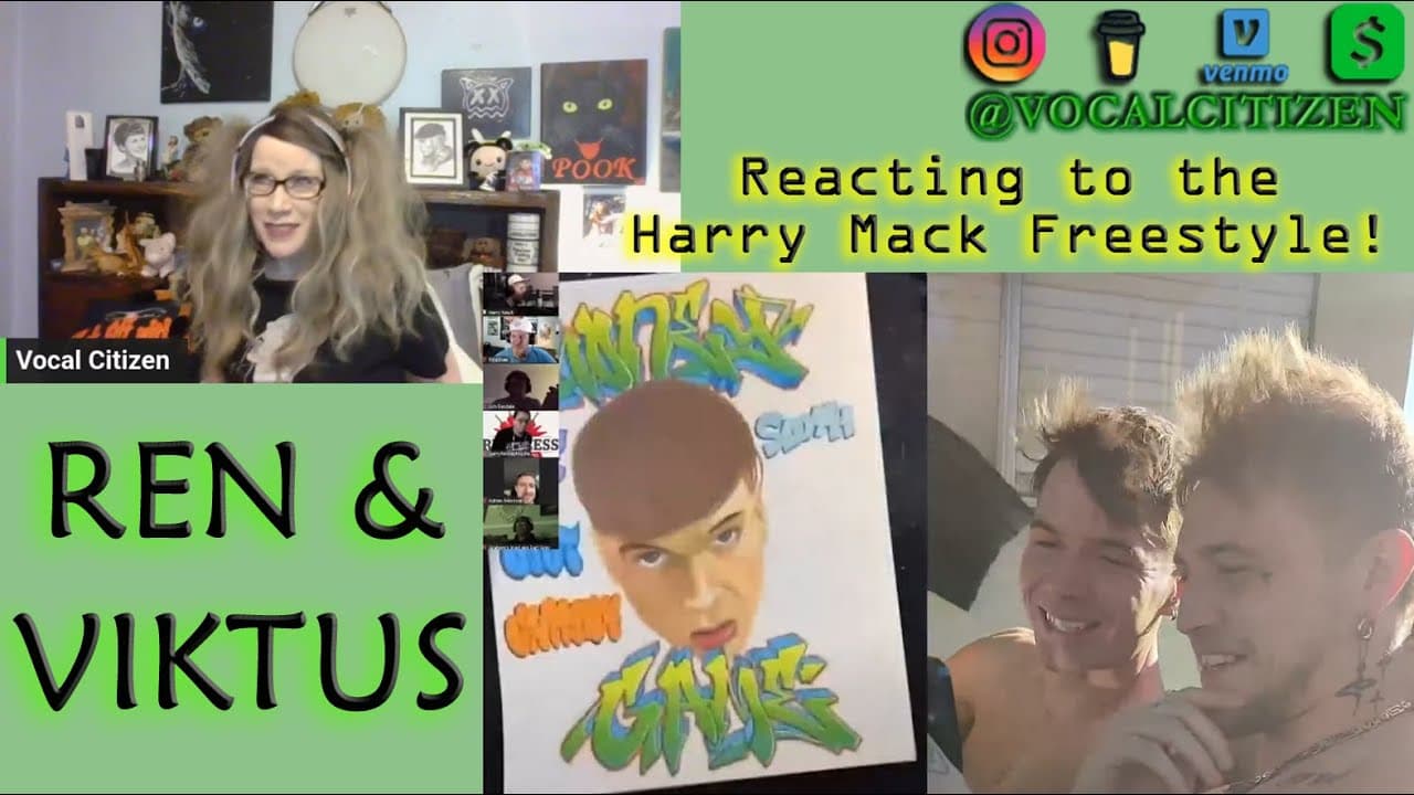 REN & VIKTUS -  Reacting to Harry Mack Freestyle reaction
