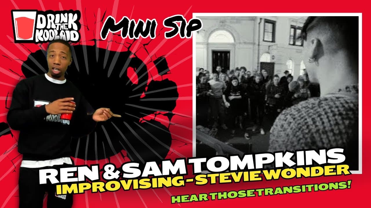 My FIRST TIME Hearing | Ren & Sam Tompkins - Stevie Wonder Riffing |  Reaction