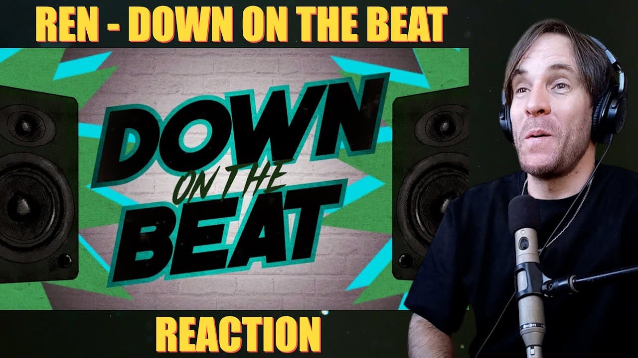 Ren - Down On The Beat (feat. Viktus) [Official Lyric Video] /// 1ST TIME REACTION