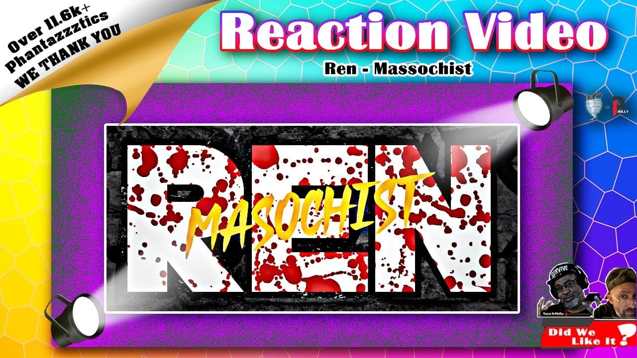 🎶[Newly Released] Reacting to: Ren | Masochist🎶#ren #hiren #reaction #SickBoi #LyricVideo