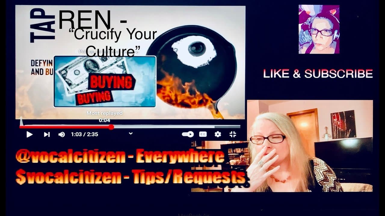 FRIED MY BRAIN!! Ren- "Crucify Your Culture" reaction