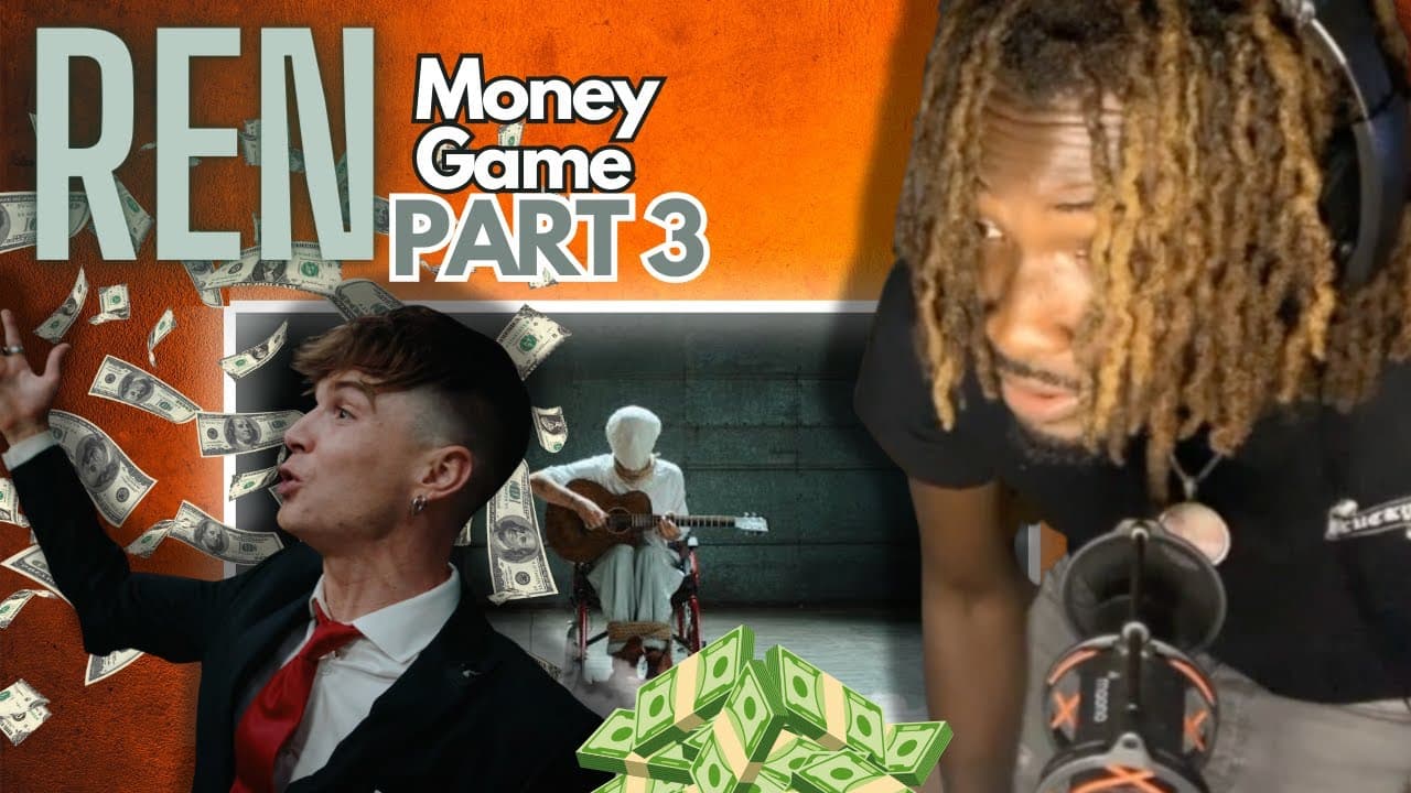 "MUST WATCH"  Ren - Money Game Part 3 (Official Music Video) Pay Attention | SimplyNS Reactions