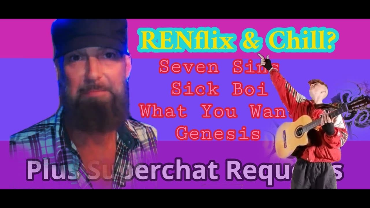 REN-flix & Chill?- Watching REN Videos With Friends-Pro Guitarist Podcast LIVE...