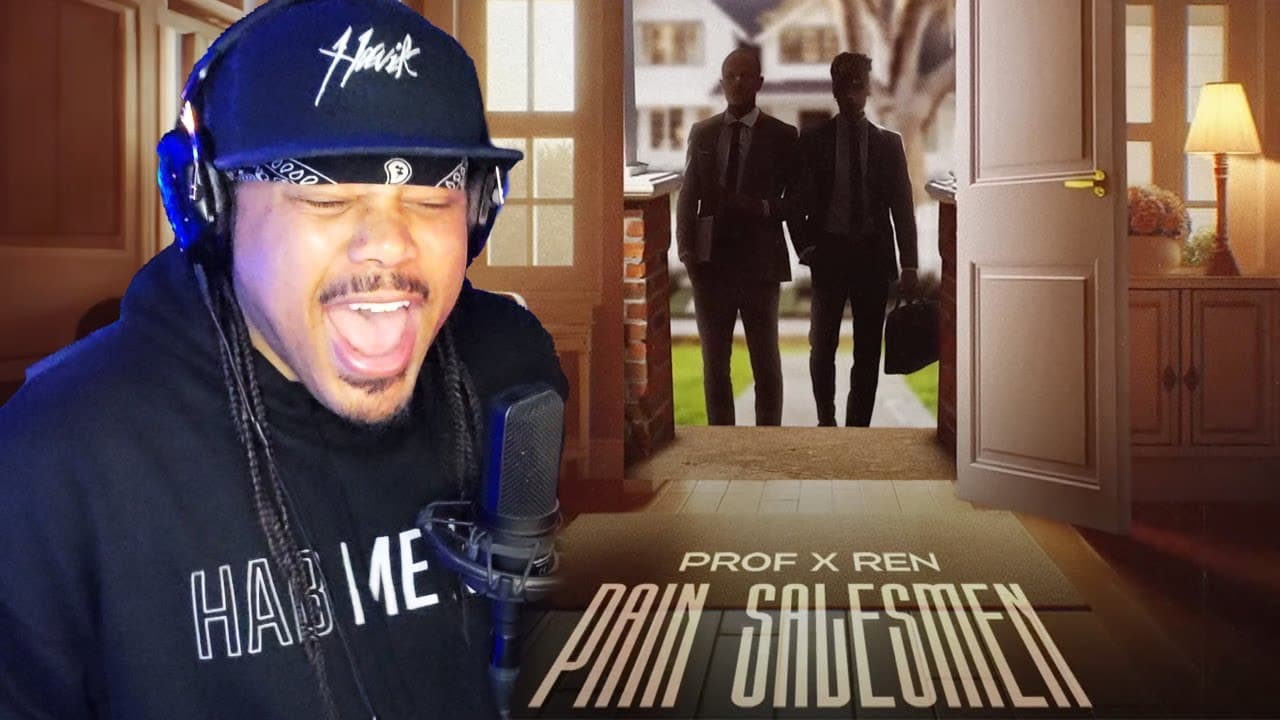 REN SMASHED THIS!!! | Pain Salesmen | PROF | REN | Rapper REACTION |  COMMENTARY