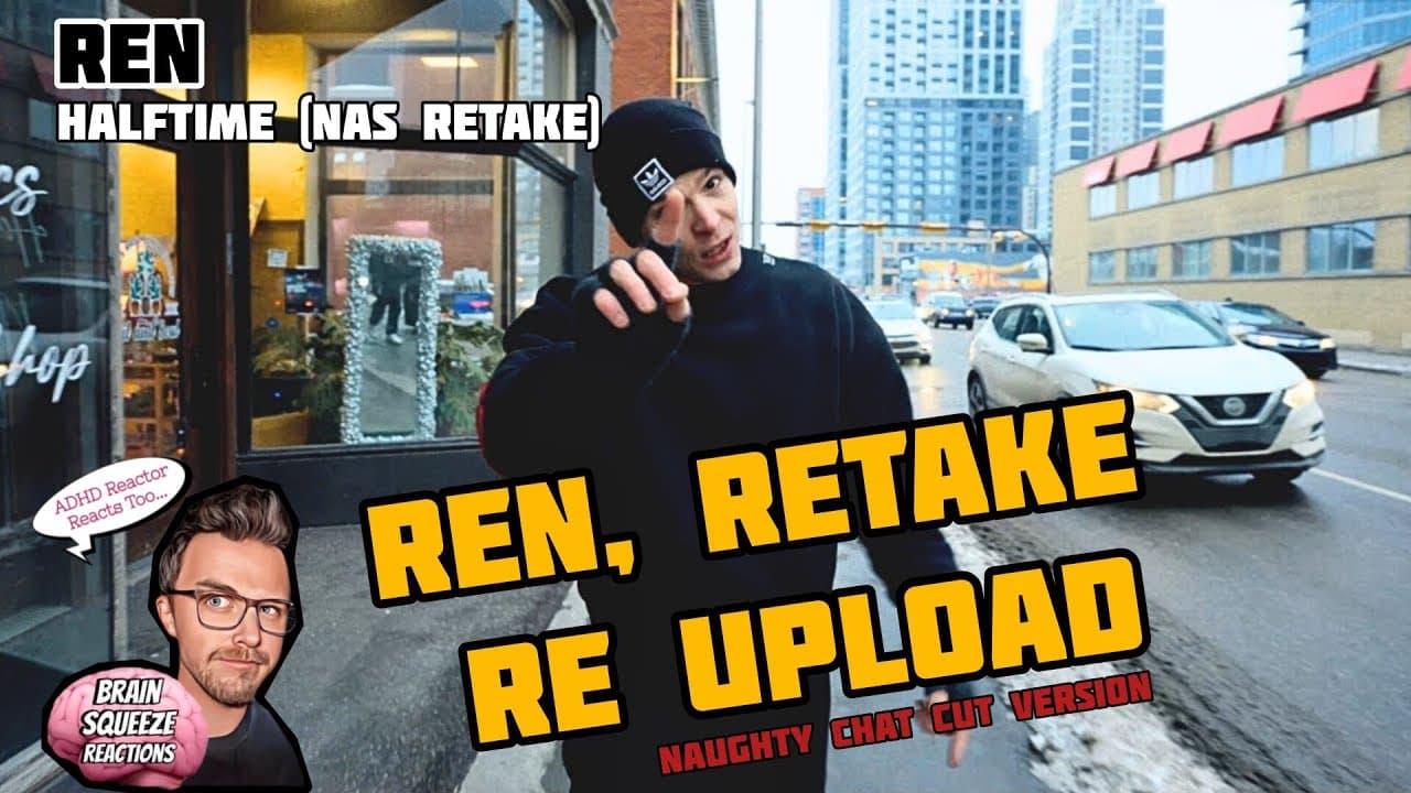 REN - HALF TIME ( NAS RETAKE ) ADHD Reaction | REN RE-TAKE RE-UPLOAD *RELIGION FREE VERSION*