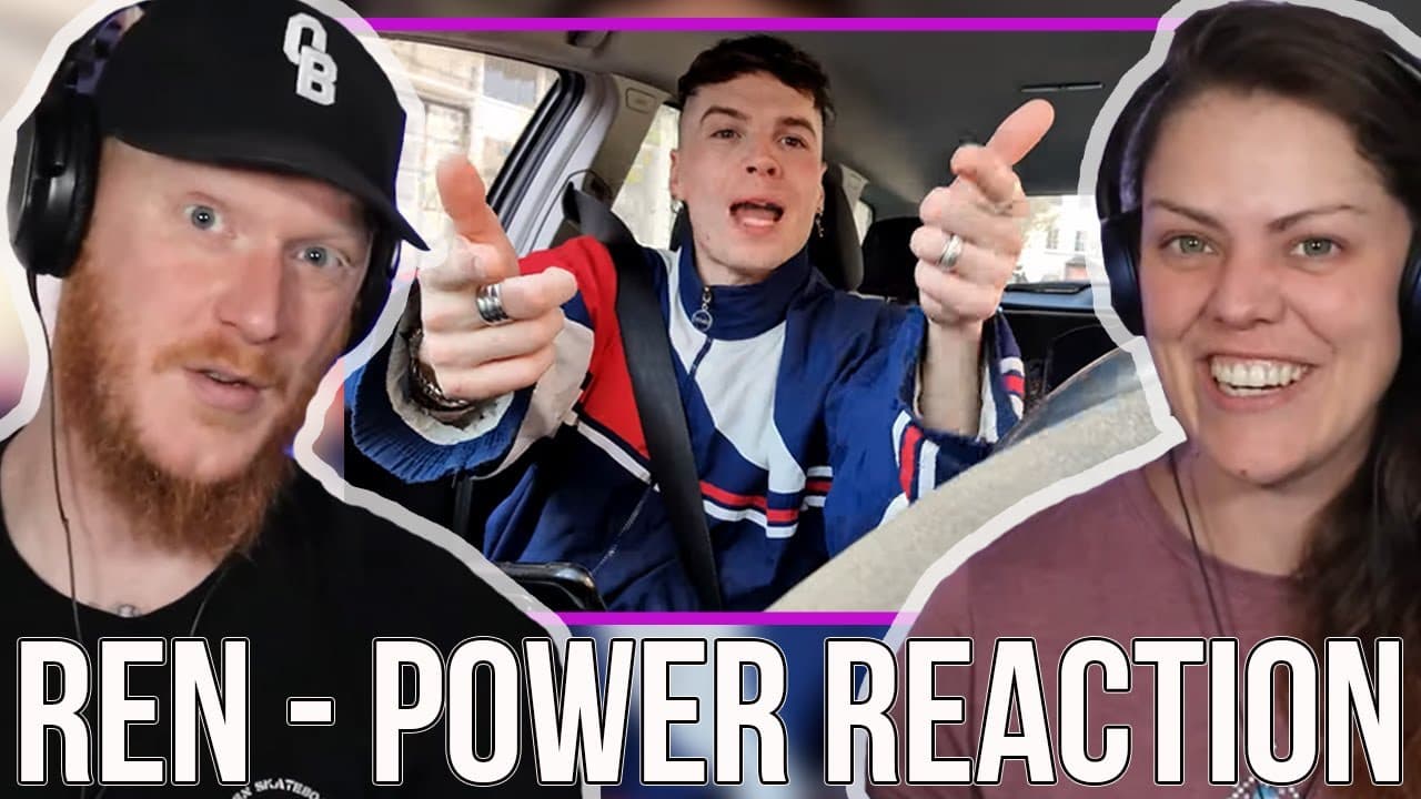COUPLE React to REN - Power | OFFICE BLOKE DAVE