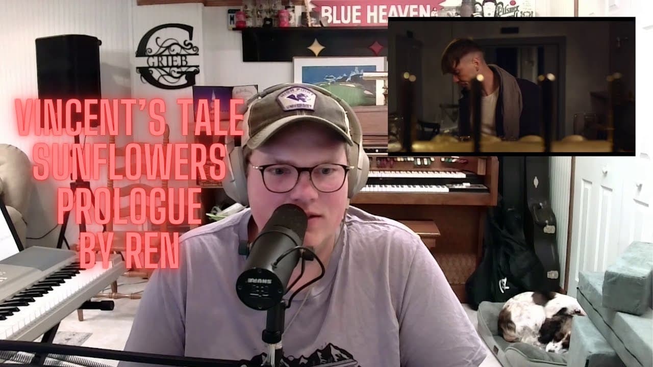 HE'S GOT THE HIGH NOTES! - Voice Teach Reacts - Ren - Vincent's Tale - Sunflowers (Prologue)