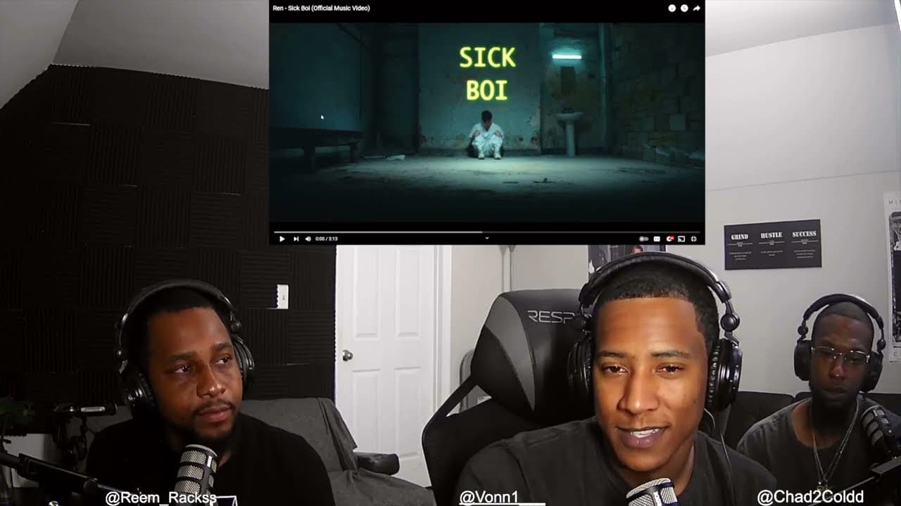Ren - Sick Boi (Official Music Video) (REACTION) | 4one Loft