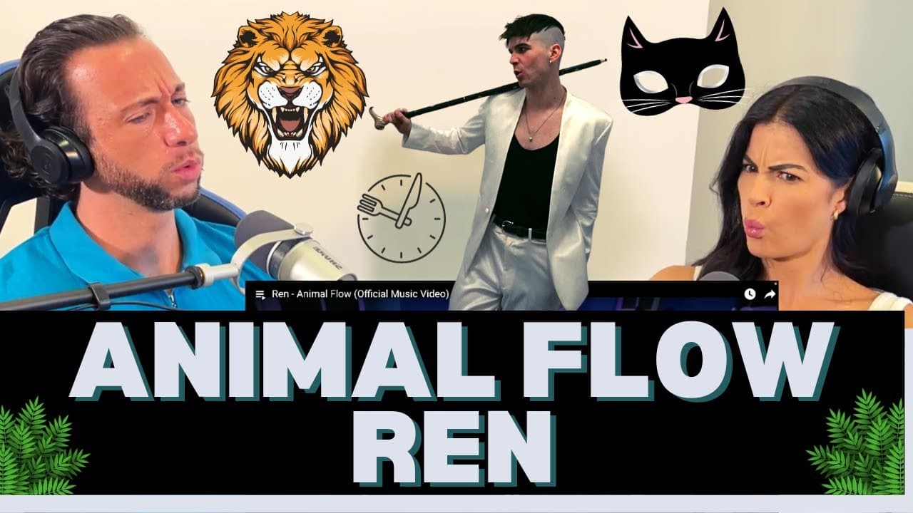 First Time Hearing Ren Gill - Animal Flow Reaction - NOT A SINGLE CAMERA CUT THROUGHOUT THE VIDEO?!