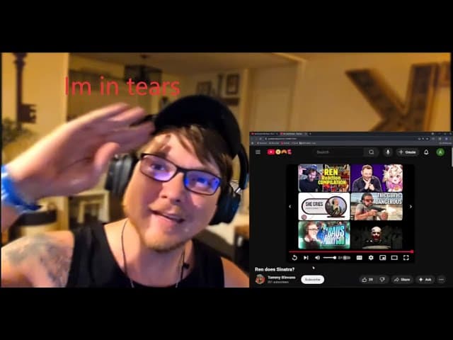 Ren Reaction he tells me about his balls, not clickbait