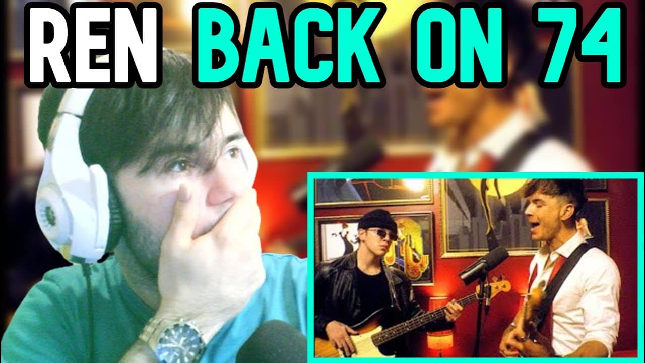 AMAZING RETAKE | Ren - Back on 74 / Message In A Bottle retake | Reaction!