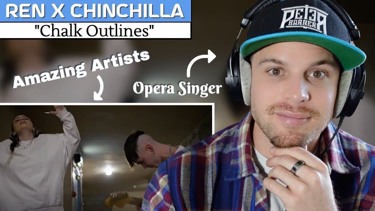 Professional Singer Reaction & Vocal ANALYSIS - Ren x Chinchilla | "Chalk Outlines" (Live)