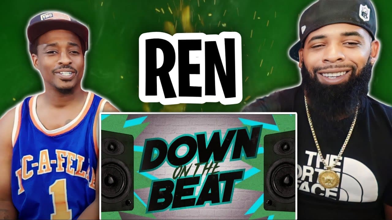 AMERICAN RAPPER REACTS TO -Ren - Down On The Beat (feat. Viktus) [Official Lyric Video]